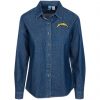 Private: Los Angeles Chargers Women’s LS Denim Shirt