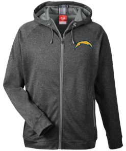 Private: Los Angeles Chargers Men’s Heathered Performance Hooded Jacket