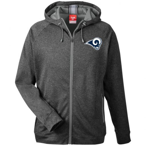Private: Los Angeles Rams Men’s Heathered Performance Hooded Jacket