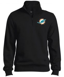 Private: Miami Dolphins Tall 1/4 Zip Sweatshirt