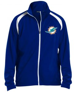 Private: Miami Dolphins Men’s Raglan Sleeve Warmup Jacket
