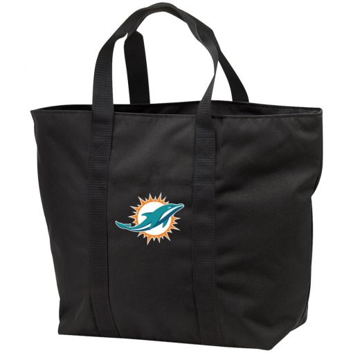 Private: Miami Dolphins All Purpose Tote Bag