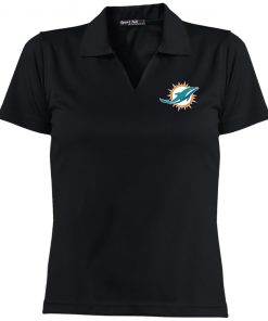Private: Miami Dolphins Ladies’ Dri-Mesh Short Sleeve Polo