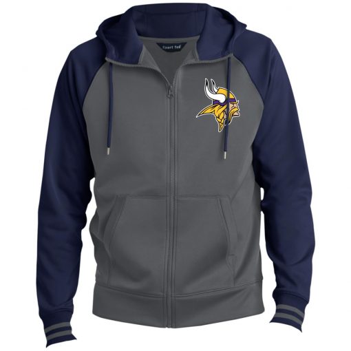 Private: Minnesota Vikings Men’s Sport-Wick® Full-Zip Hooded Jacket