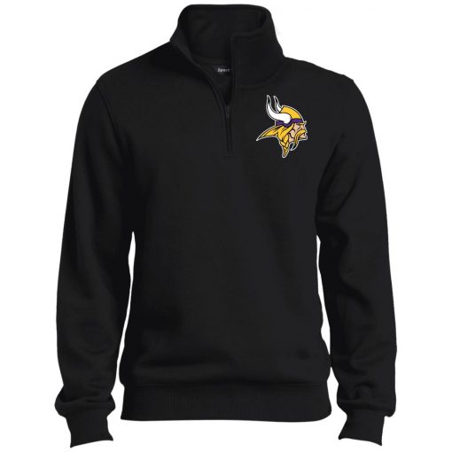 Private: Minnesota Vikings Tall 1/4 Zip Sweatshirt