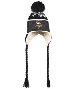Private: Minnesota Vikings Hat with Ear Flaps and Braids