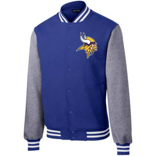 Private: Minnesota Vikings Fleece Letterman Jacket