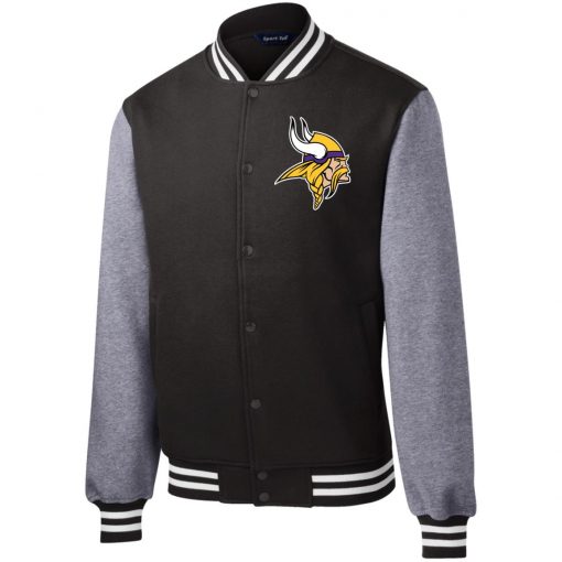 Private: Minnesota Vikings Fleece Letterman Jacket