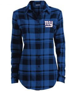 Private: New York Giants Ladies’ Plaid Flannel Tunic
