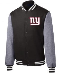 Private: New York Giants Fleece Letterman Jacket