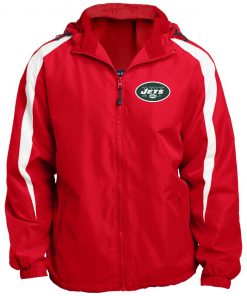 Private: New York Jets Fleece Lined Colorblocked Hooded Jacket