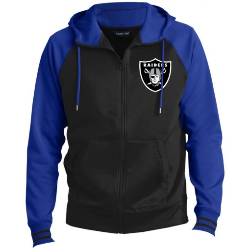 Private: Oakland Raiders Men’s Sport-Wick® Full-Zip Hooded Jacket