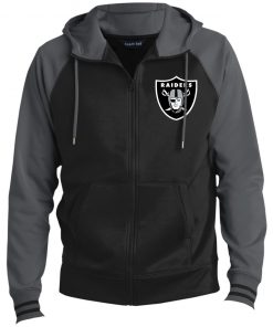 Private: Oakland Raiders Men’s Sport-Wick® Full-Zip Hooded Jacket