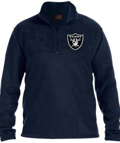 Private: Oakland Raiders 1/4 Zip Fleece Pullover