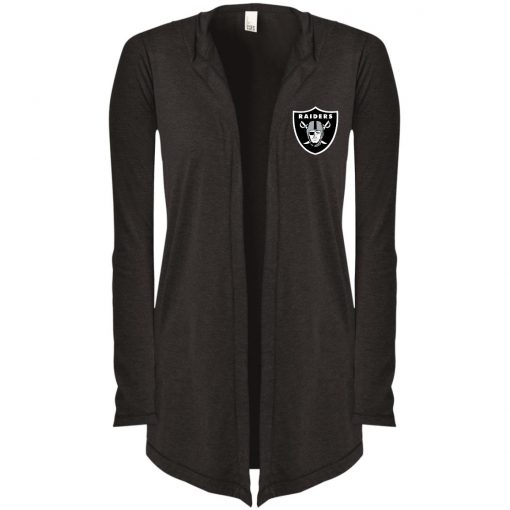 Private: Oakland Raiders Women’s Hooded Cardigan