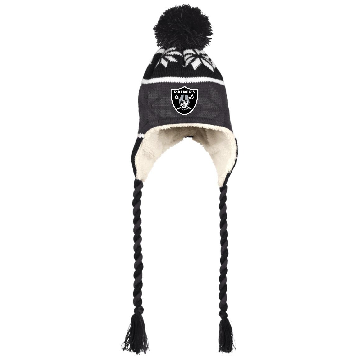 Raiders hat with ear flaps Clearance