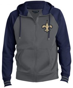 Private: Orleans Saints Men’s Sport-Wick® Full-Zip Hooded Jacket