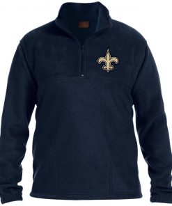 Private: Orleans Saints 1/4 Zip Fleece Pullover