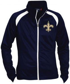 Private: Orleans Saints Ladies’ Raglan Sleeve Warmup Jacket