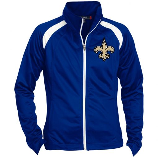 Private: Orleans Saints Ladies’ Raglan Sleeve Warmup Jacket