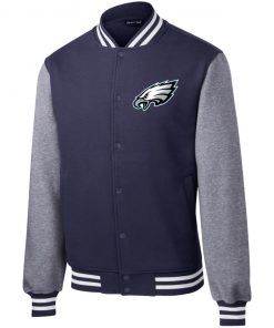 Private: Philadelphia Eagles Fleece Letterman Jacket