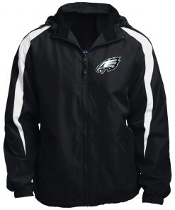 Private: Philadelphia Eagles Fleece Lined Colorblocked Hooded Jacket