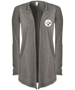 Private: Pittsburgh Steelers Women’s Hooded Cardigan