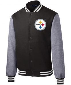 Private: Pittsburgh Steelers Fleece Letterman Jacket
