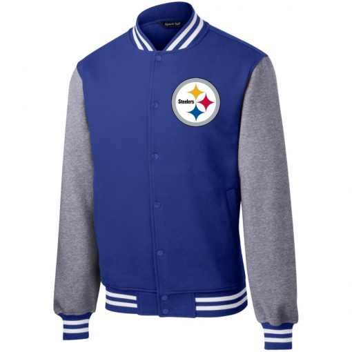 Private: Pittsburgh Steelers Fleece Letterman Jacket