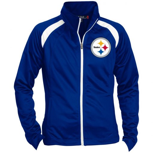 Private: Pittsburgh Steelers Ladies’ Raglan Sleeve Warmup Jacket