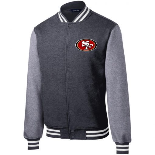 Private: San Francisco 49ers Fleece Letterman Jacket