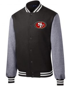 Private: San Francisco 49ers Fleece Letterman Jacket
