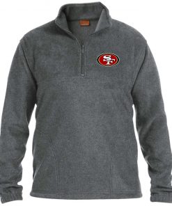 Private: San Francisco 49ers 1/4 Zip Fleece Pullover