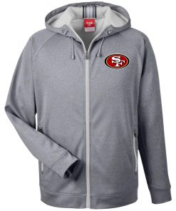 Private: San Francisco 49ers Men’s Heathered Performance Hooded Jacket