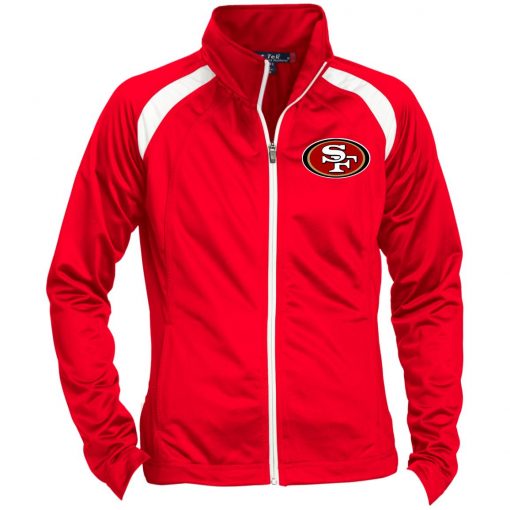 Private: San Francisco 49ers Ladies’ Raglan Sleeve Warmup Jacket