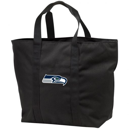 Private: Seattle Seahawks NFL Pro Line Gray Victory All Purpose Tote Bag
