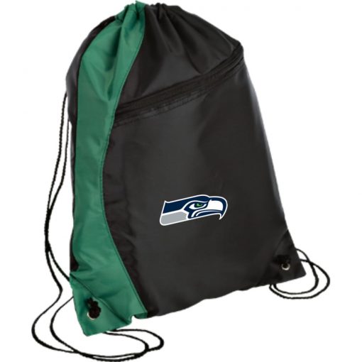 Private: Seattle Seahawks NFL Pro Line Gray Victory Colorblock Cinch Pack