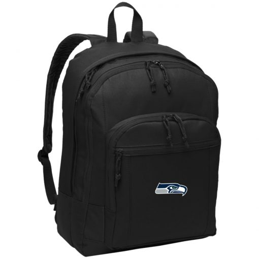 Private: Seattle Seahawks NFL Pro Line Gray Victory Basic Backpack