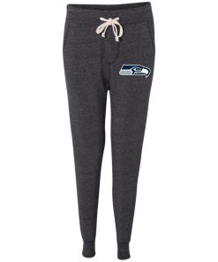 Private: Seattle Seahawks NFL Pro Line Gray Victory Ladies’ Fleece Jogger
