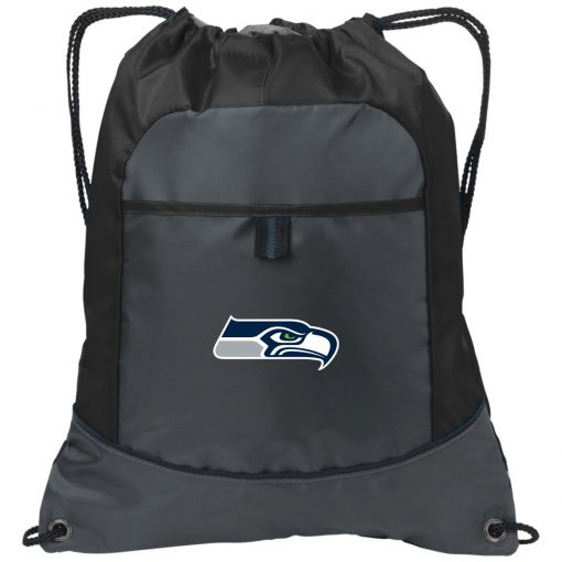 Private: Seattle Seahawks NFL Pro Line Gray Victory Pocket Cinch Pack