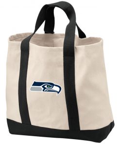 Private: Seattle Seahawks NFL Pro Line Gray Victory 2-Tone Shopping Tote