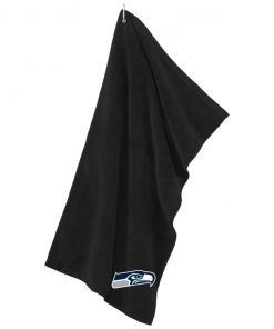 Private: Seattle Seahawks NFL Pro Line Gray Victory Microfiber Golf Towel