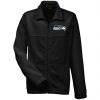 Private: Seattle Seahawks NFL Pro Line Gray Victory Youth Fleece Full Zip