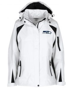 Private: Seattle Seahawks NFL Pro Line Gray Victory Ladies’ Embroidered Jacket