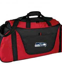 Private: Seattle Seahawks NFL Pro Line Gray Victory Medium Color Block Gear Bag
