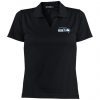 Private: Seattle Seahawks NFL Pro Line Gray Victory Ladies’ Dri-Mesh Short Sleeve Polo