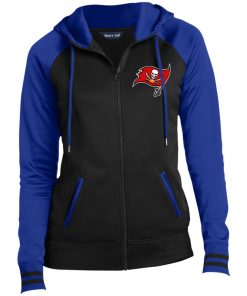 Private: Tampa Bay Buccaneers Ladies’ Moisture Wick Full-Zip Hooded Jacket