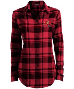 Private: Tampa Bay Buccaneers Ladies’ Plaid Flannel Tunic