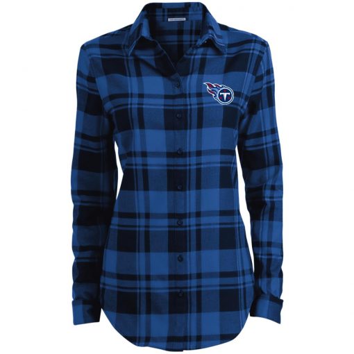 Private: Tennessee Titans Ladies’ Plaid Flannel Tunic