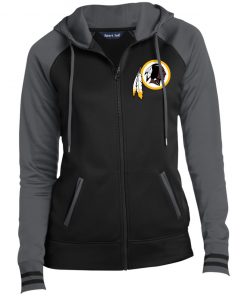Private: Washington Redskins Ladies’ Moisture Wick Full-Zip Hooded Jacket